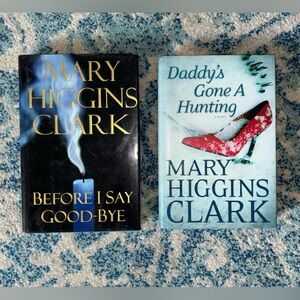 Mary Higgins Clark hardcover book bundle VGUC